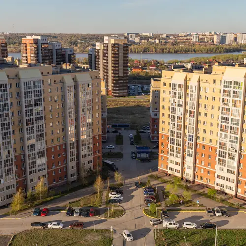 Виды на Омск из подьезда
